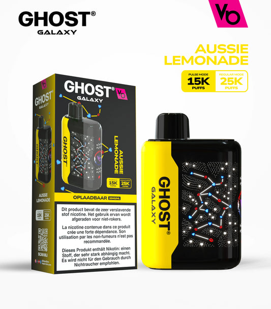 VB Ghost Galaxy Aussie Lemonade | 25000 Puffs