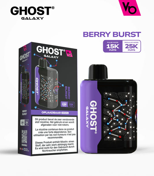VB Ghost Galaxy Berry Burst | 25000 Puffs