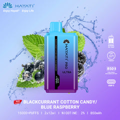 Hayati Pro Ultra Blackcurrant Cotton Candy | Blue Raspberry