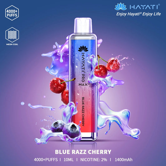 Hayati Pro Max Blue Razz Cherry