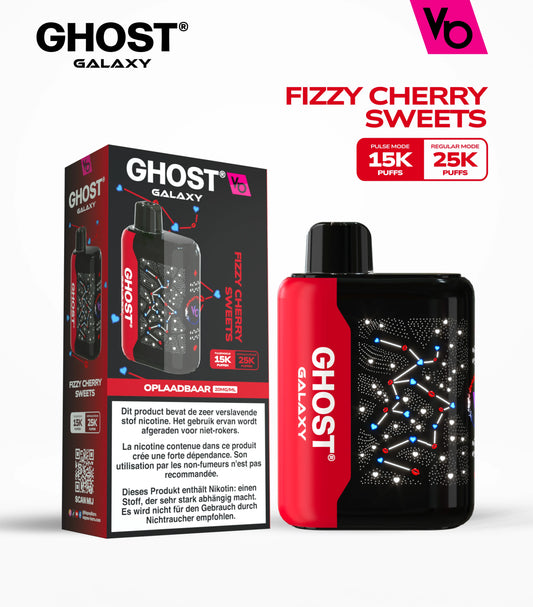 VB Ghost Galaxy Fizzy Cherry Sweets | 25000 Puffs