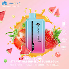 Hayati Pro Ultra Fruit Bomb | Straw' Watermelon Bubblegum