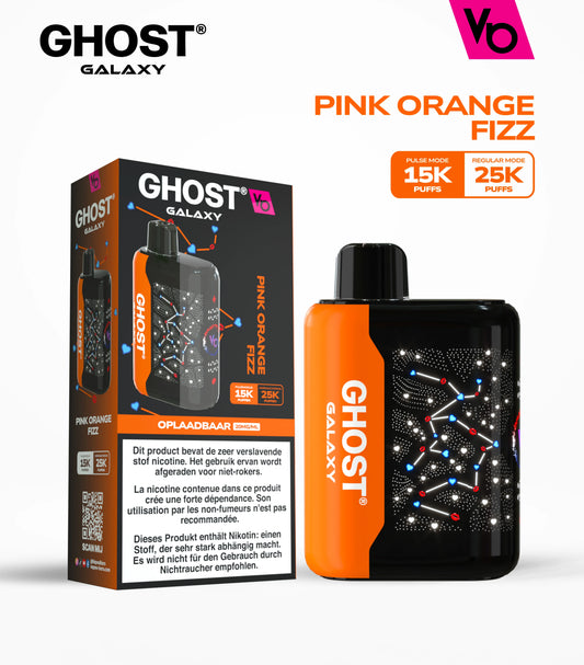 VB Ghost Galaxy Pink Orange Fizz | 25000 Puffs