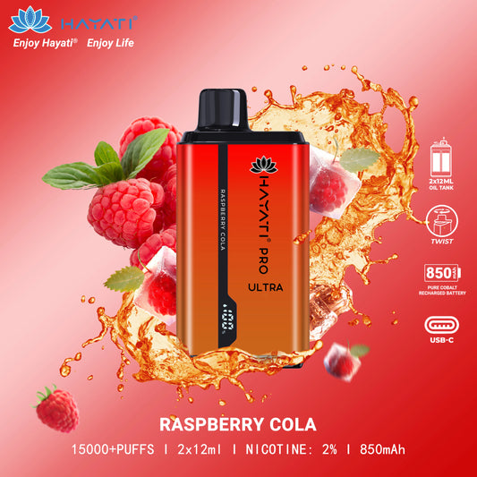 Hayati Pro Ultra Raspberry Cola