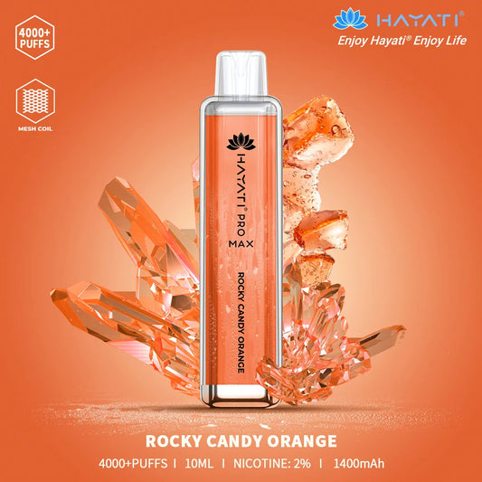 Hayati Pro Max Rocky Candy Orange