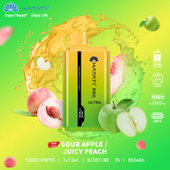Hayati Pro Ultra Sour Apple / Juicy Peach