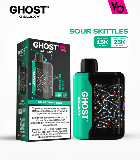 VB Ghost Galaxy Sour Skittles | 25000 Puffs
