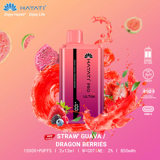 Hayati Pro Ultra Strawberry Guava | Dragon Berries