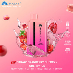 Hayati Pro Ultra Strawberry Cranberry Cherry | Cherry Ice