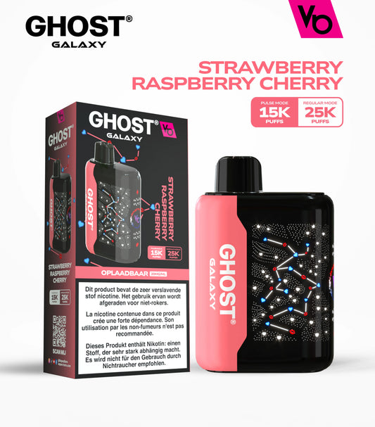 VB Ghost Galaxy Strawberry Raspberry Cherry | 25000 Puffs