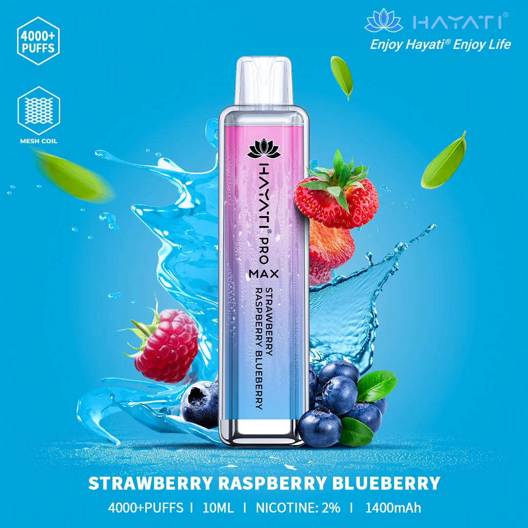 Hayati Pro Max Strawberry Raspberry Blueberry