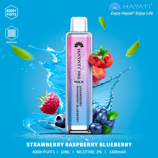 Hayati Pro Max Strawberry Raspberry Blueberry