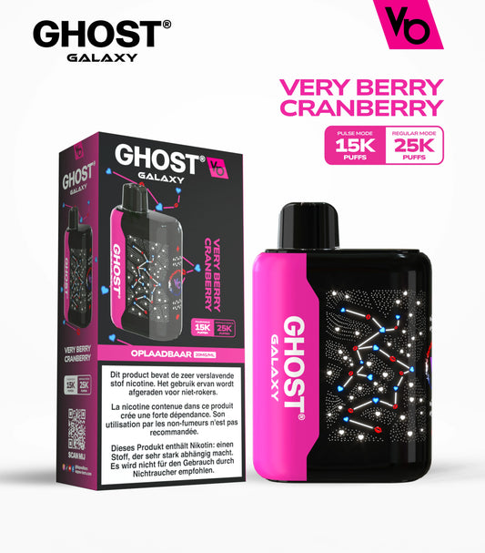 VB Ghost Galaxy Verry Berry Cranberry | 25000 Puffs